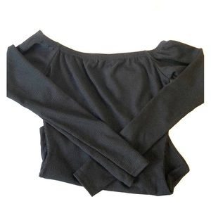 Off the shoulder body suit